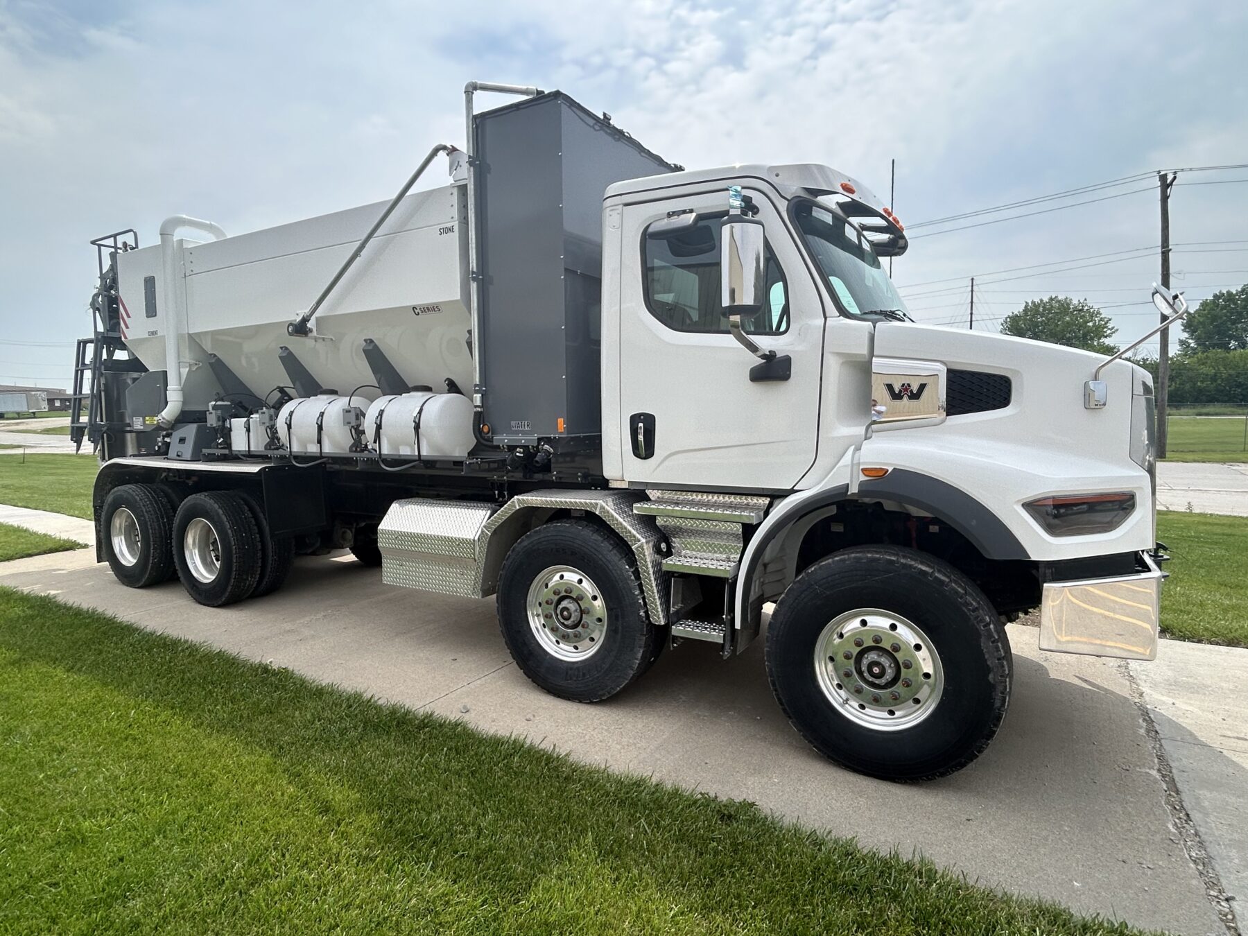 C60E Mobile Concrete Mixer