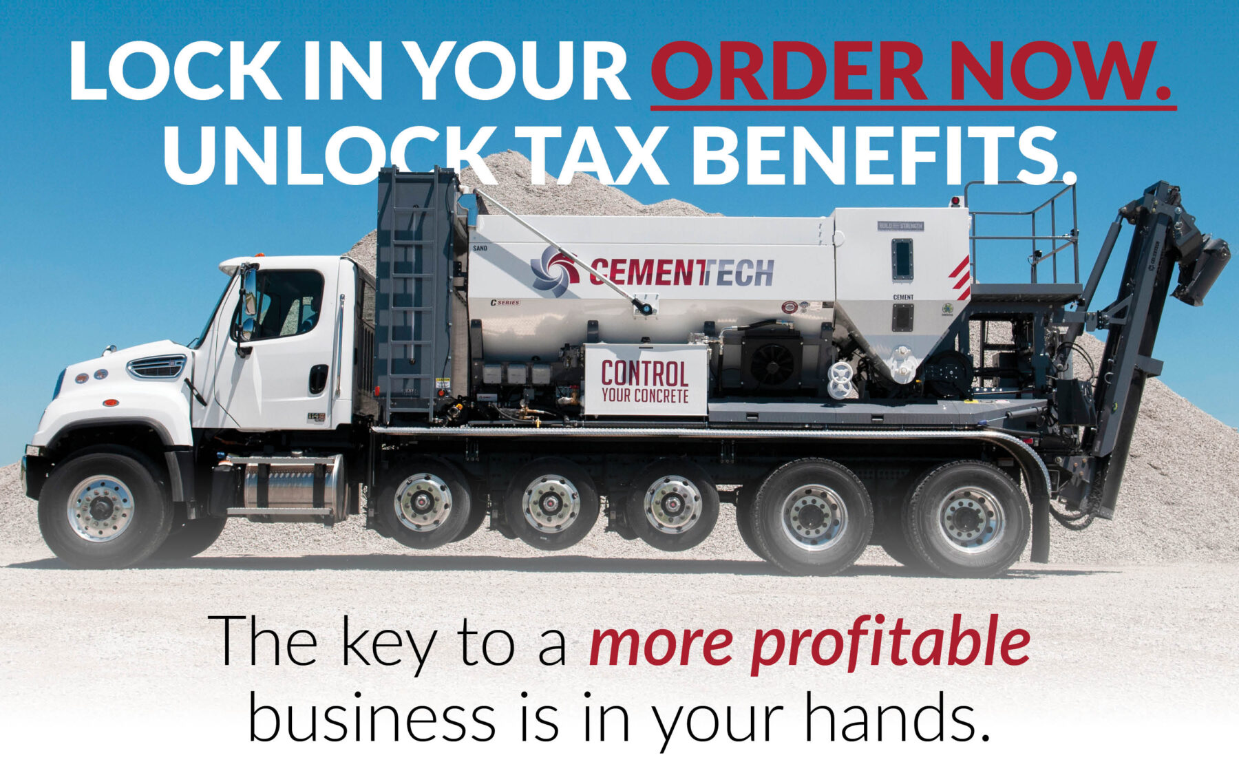 volumetric mixer tax savings