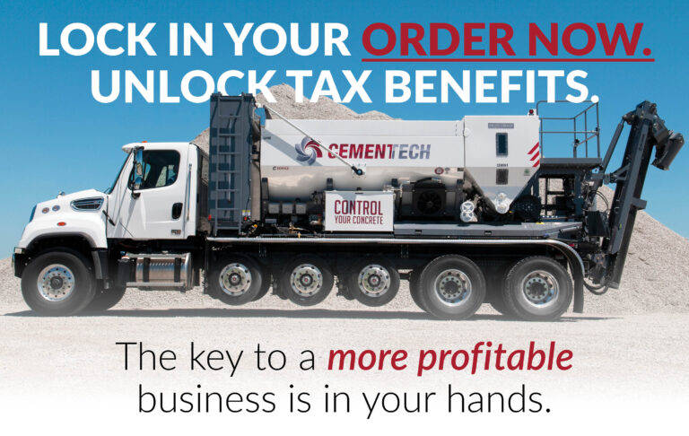 volumetric mixer tax savings